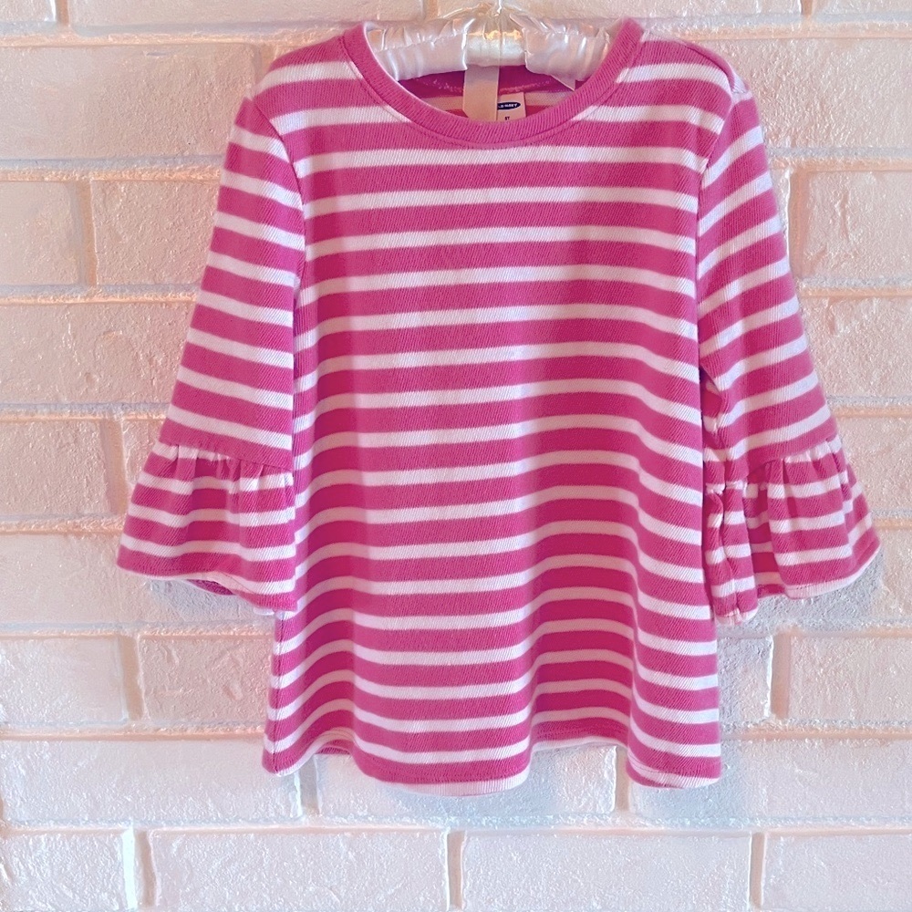 Old Navy-Toddler Girls Bell Sleeve Tunic Shirt